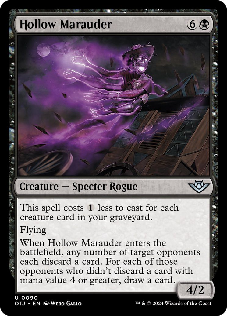 Hollow Marauder - (OTJ) #090 (Foil)