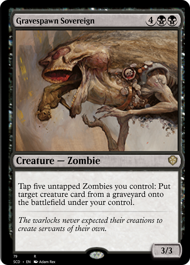 Gravespawn Sovereign - Starter Commander Decks