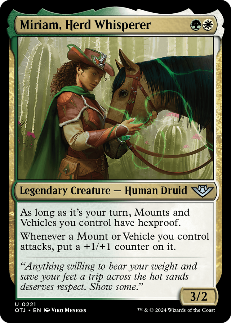 Miriam, Herd Whisperer - Outlaws of Thunder Junction #221