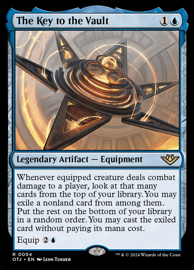 The Key to the Vault (OTJ) #54 Foil