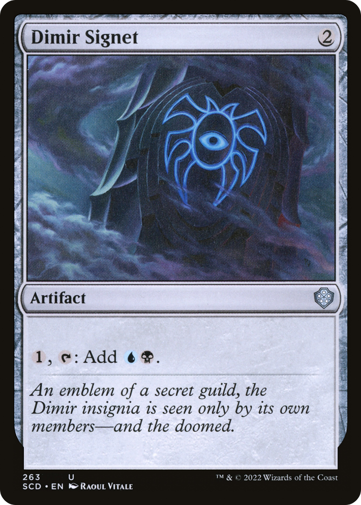 Dimir Signet - (SCD) #263