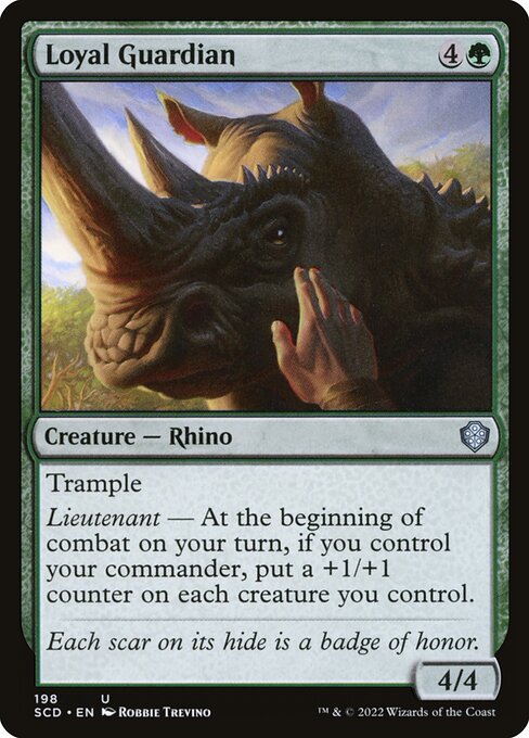 Loyal Guardian - Starter Commander Decks #198