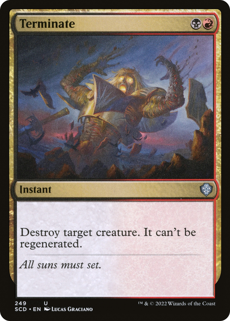 Terminate - SCD #249