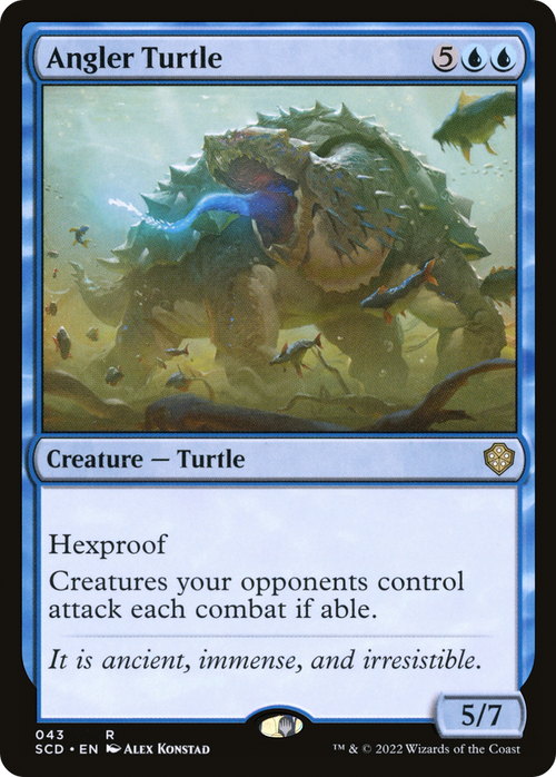 Angler Turtle - (SCD) #043