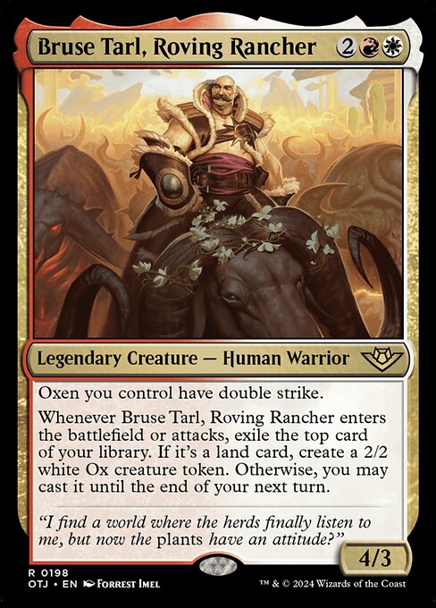 Bruse Tarl, Roving Rancher (OTJ) #198
