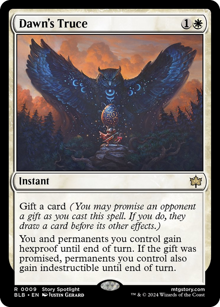 Dawn's Truce - Bloomburrow (BLB) #9 - Standard