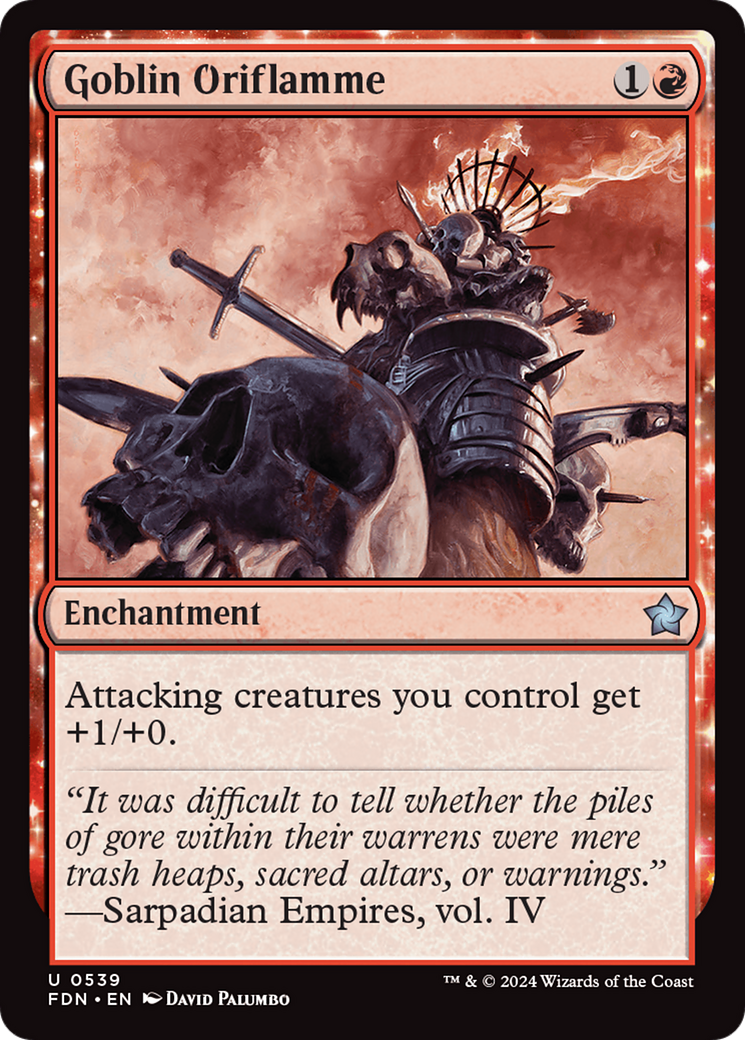 Goblin Oriflamme - Foundations (FDN) #539