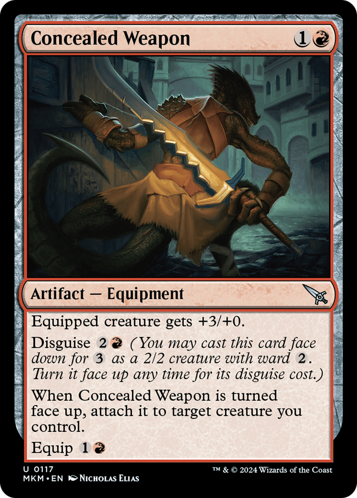 Concealed Weapon (MKM) #117