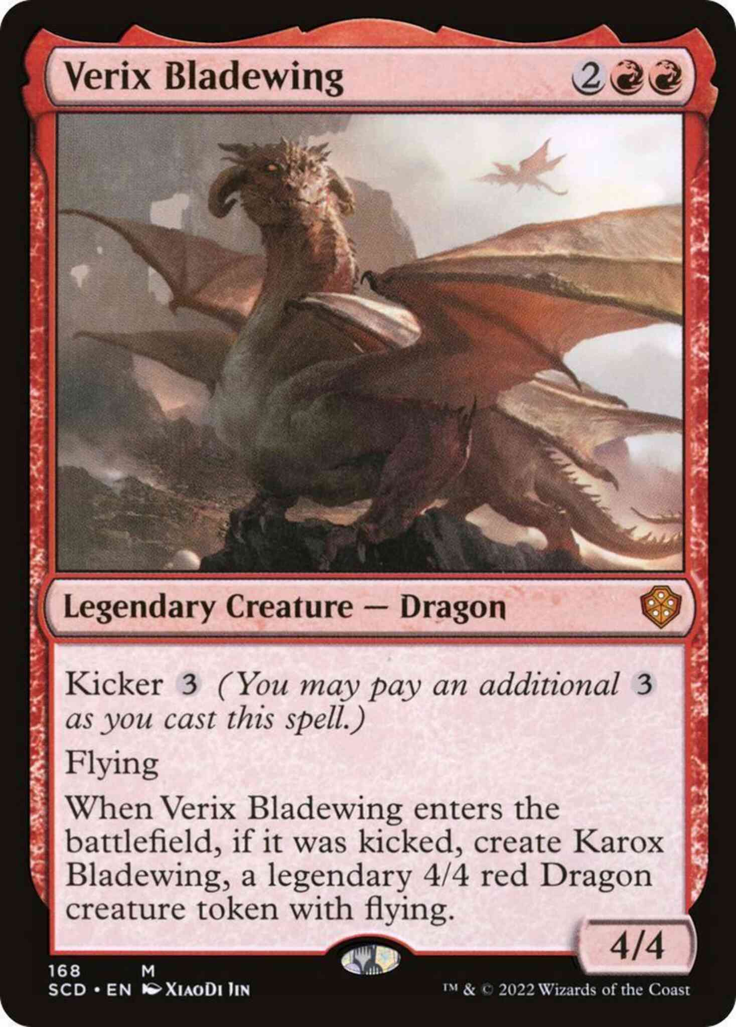 Verix Bladewing - Starter Commander Decks (SCD) #168 - Standard
