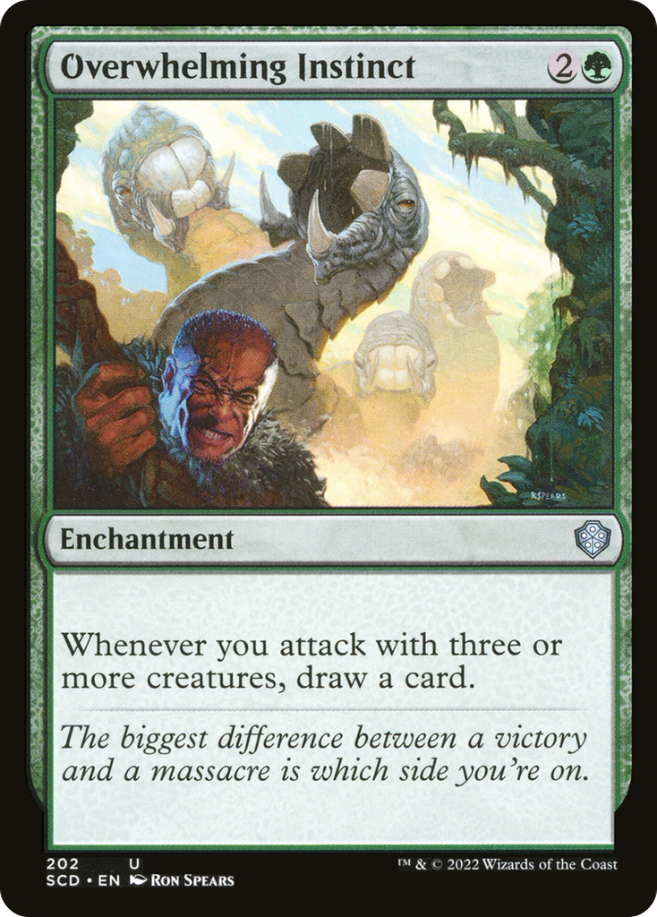 Overwhelming Instinct - Starter Commander Decks #202
