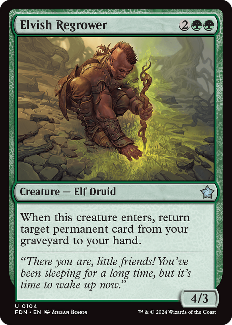 Elvish Regrower - Foundations