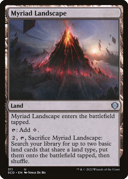 Myriad Landscape - Starter Commander Decks #311