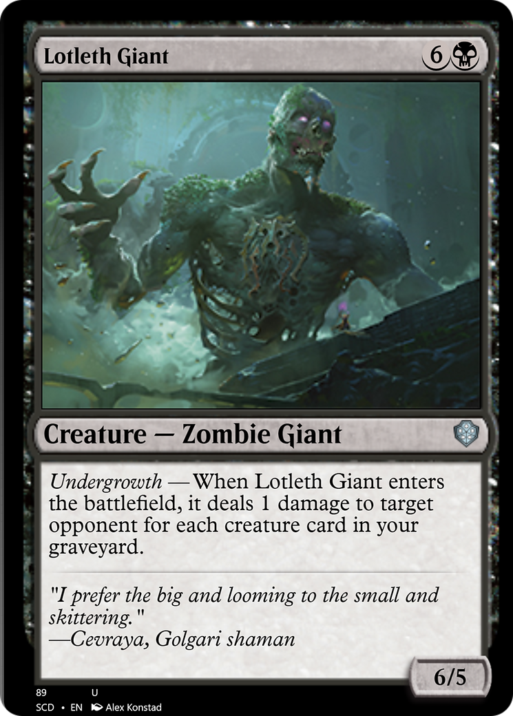 Lotleth Giant - (SCD) #089