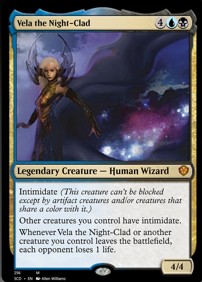 Vela the Night-Clad - Starter Commander Decks