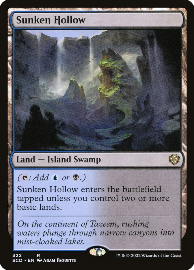 Sunken Hollow (SCD) #322