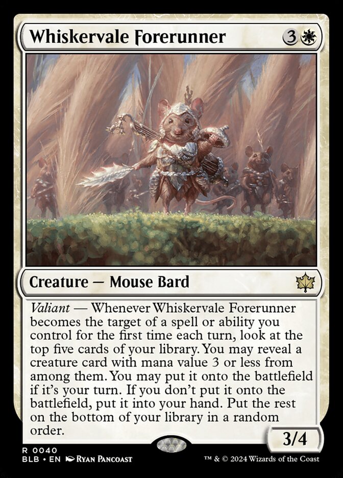 Whiskervale Forerunner (BLB) #40