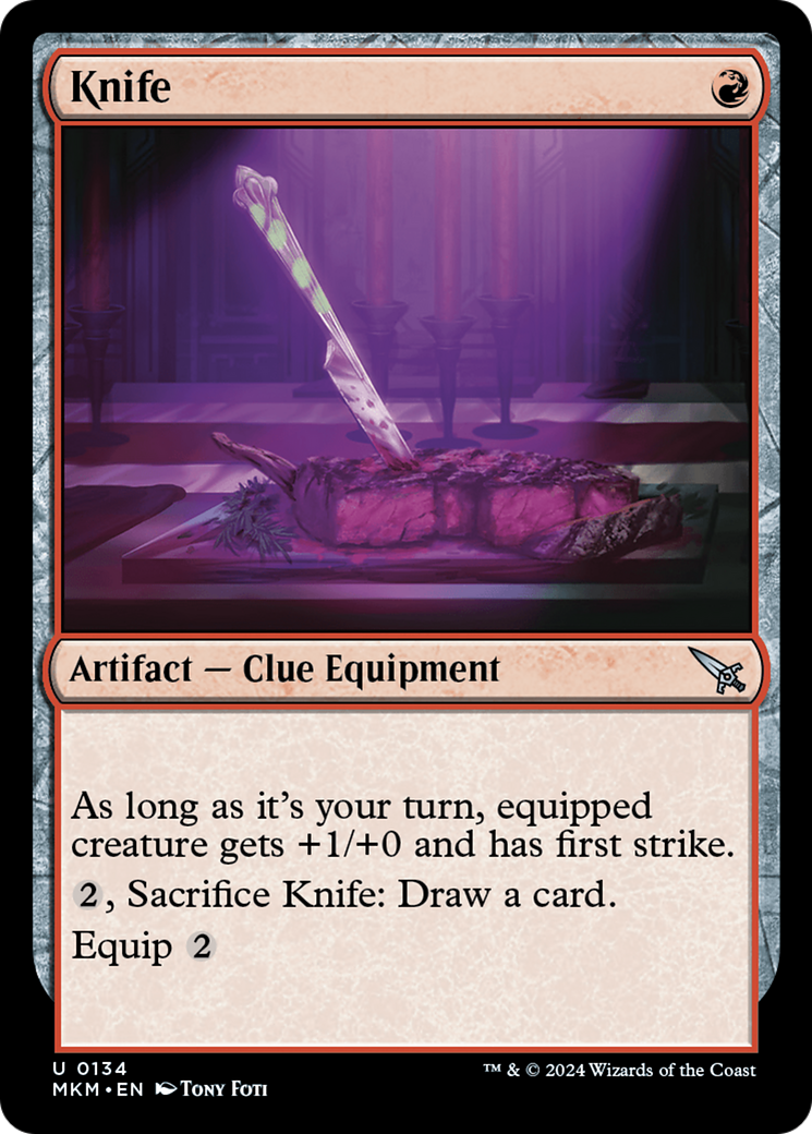 Knife - Murders at Karlov Manor #134