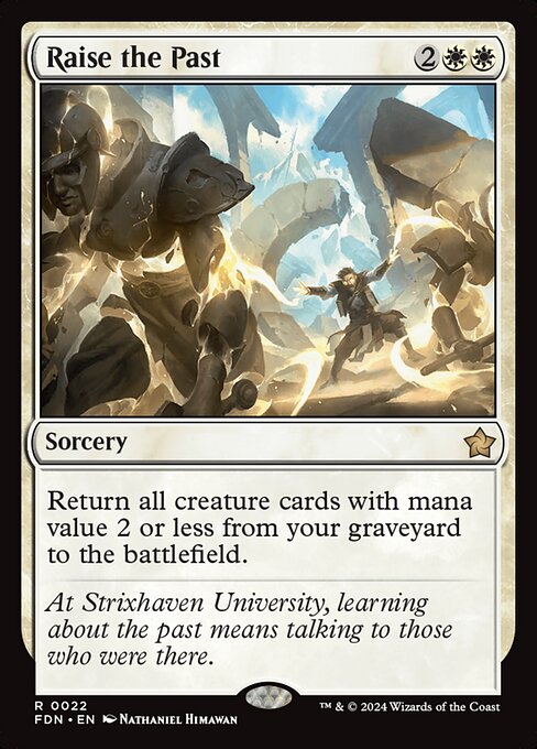 Raise the Past - Foundations (FDN) #22 - Standard