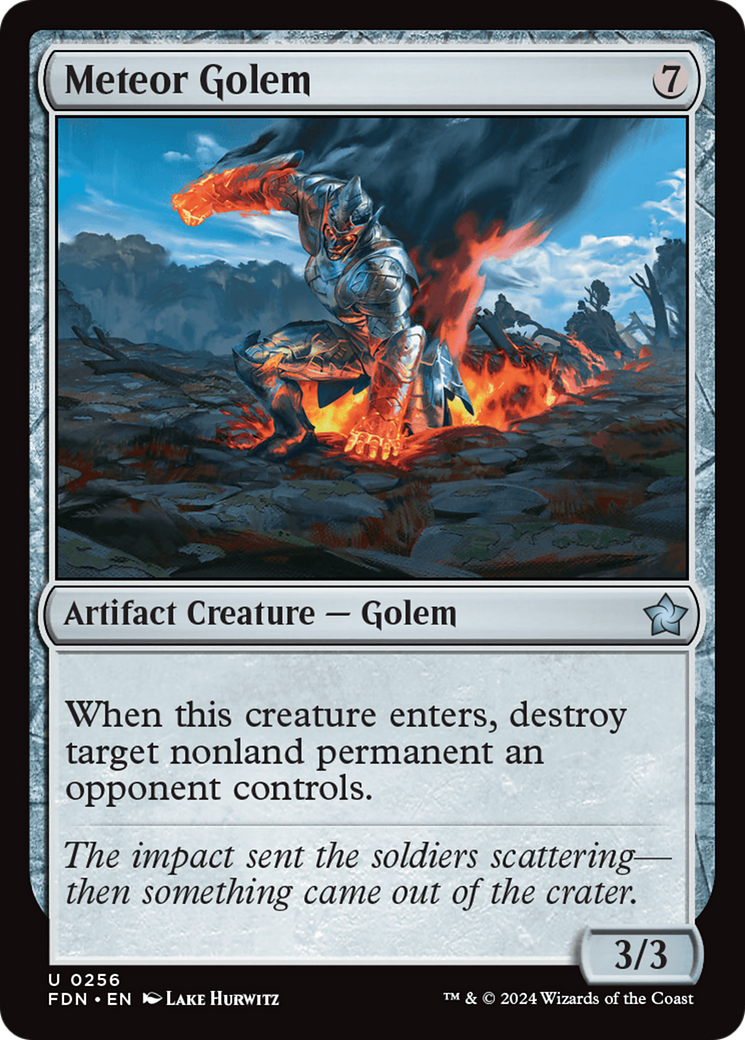 Meteor Golem - (FDN) #256