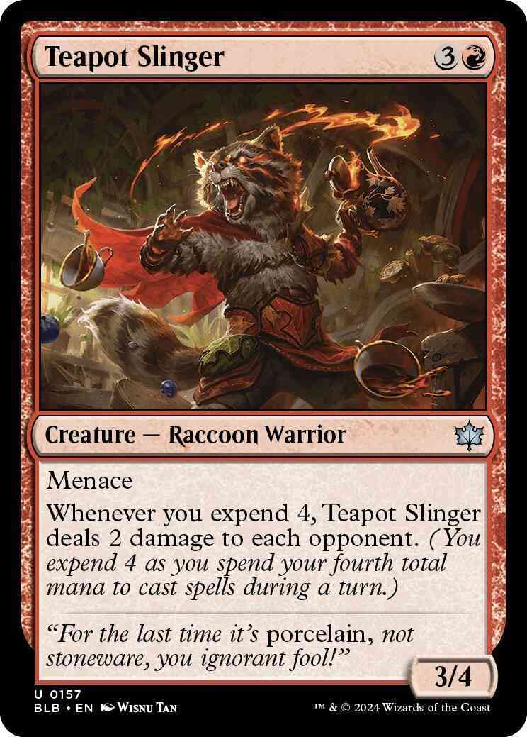 Teapot Slinger - Bloomburrow (BLB) #157