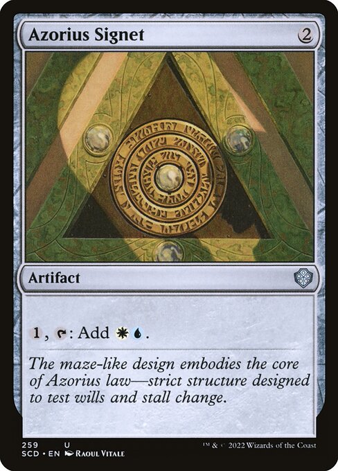 Azorius Signet - Starter Commander Decks #259