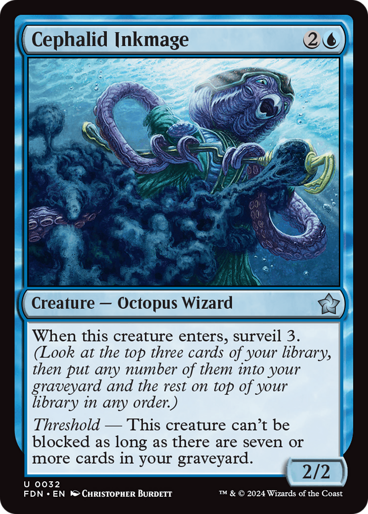 Cephalid Inkmage - Foundations #32