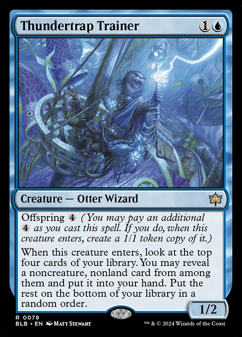 Thundertrap Trainer (BLB) #78 Foil