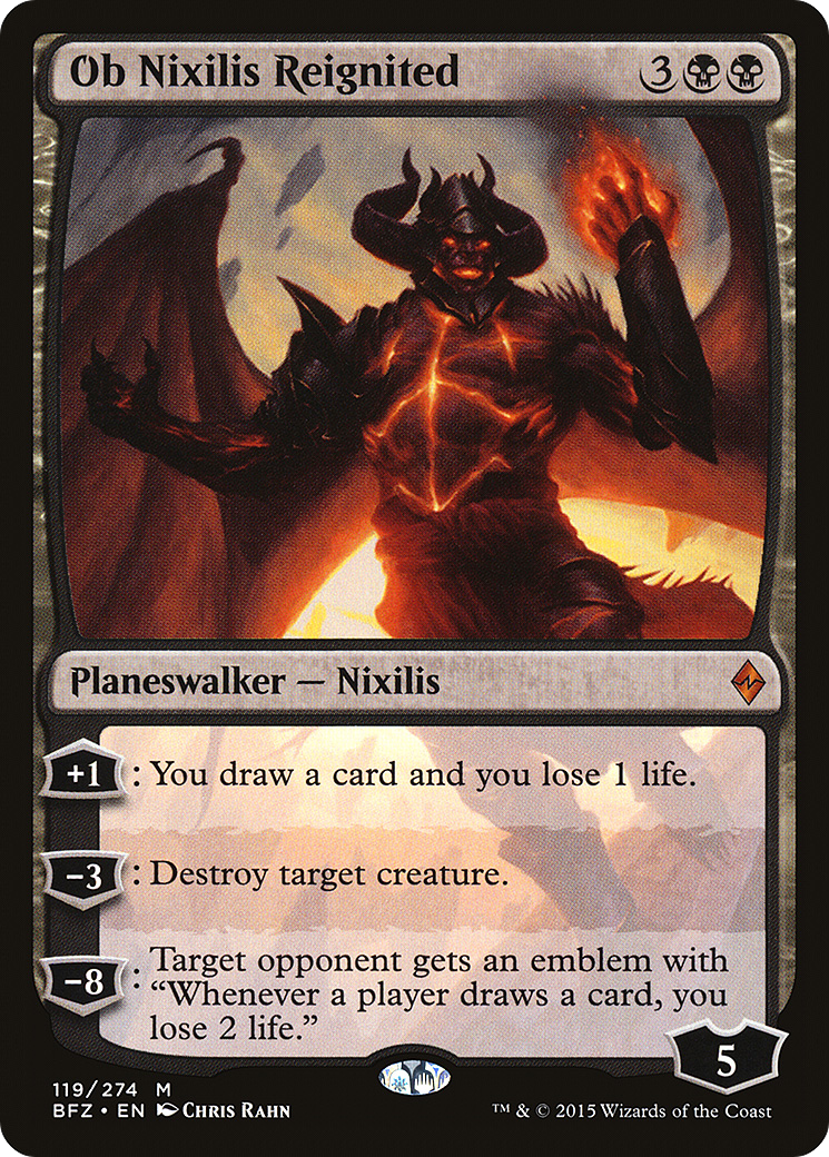 Ob Nixilis Reignited - (BFZ) #119