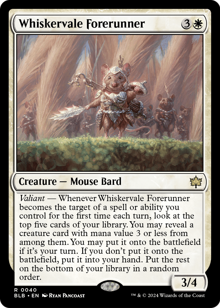Whiskervale Forerunner - (BLB) #40