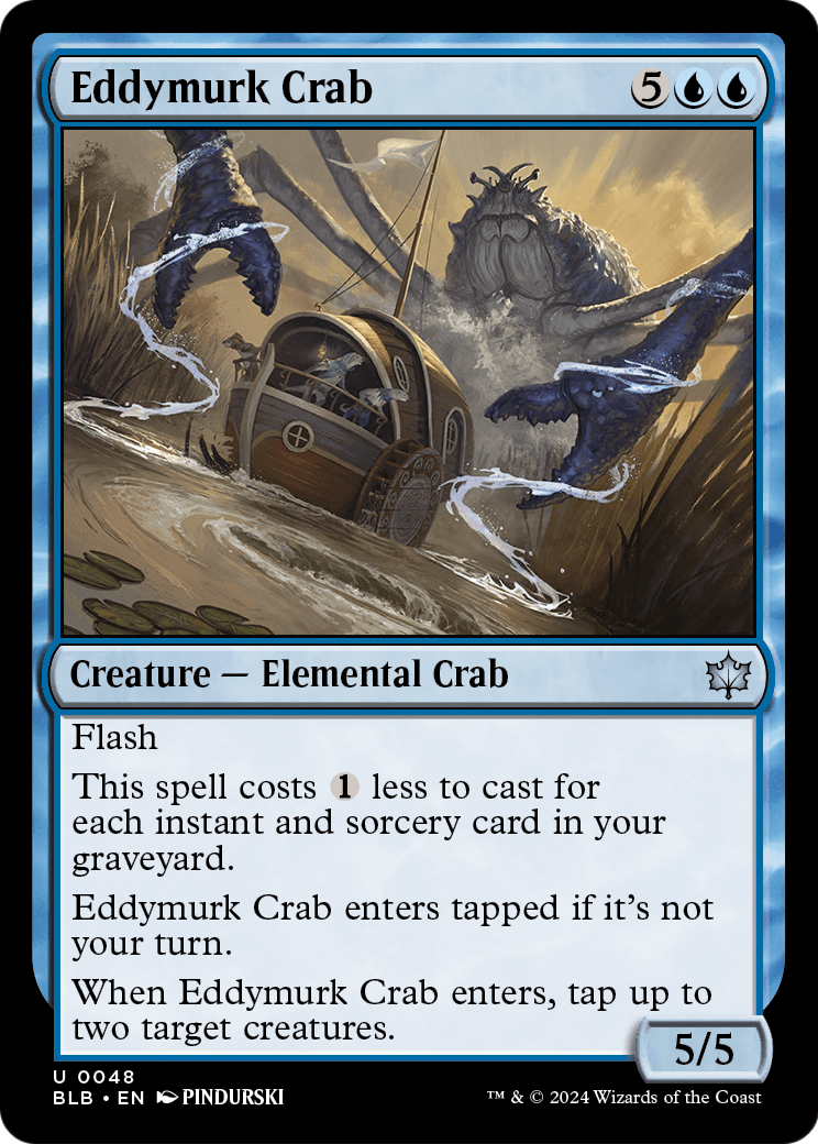 Eddymurk Crab - (BLB) #48