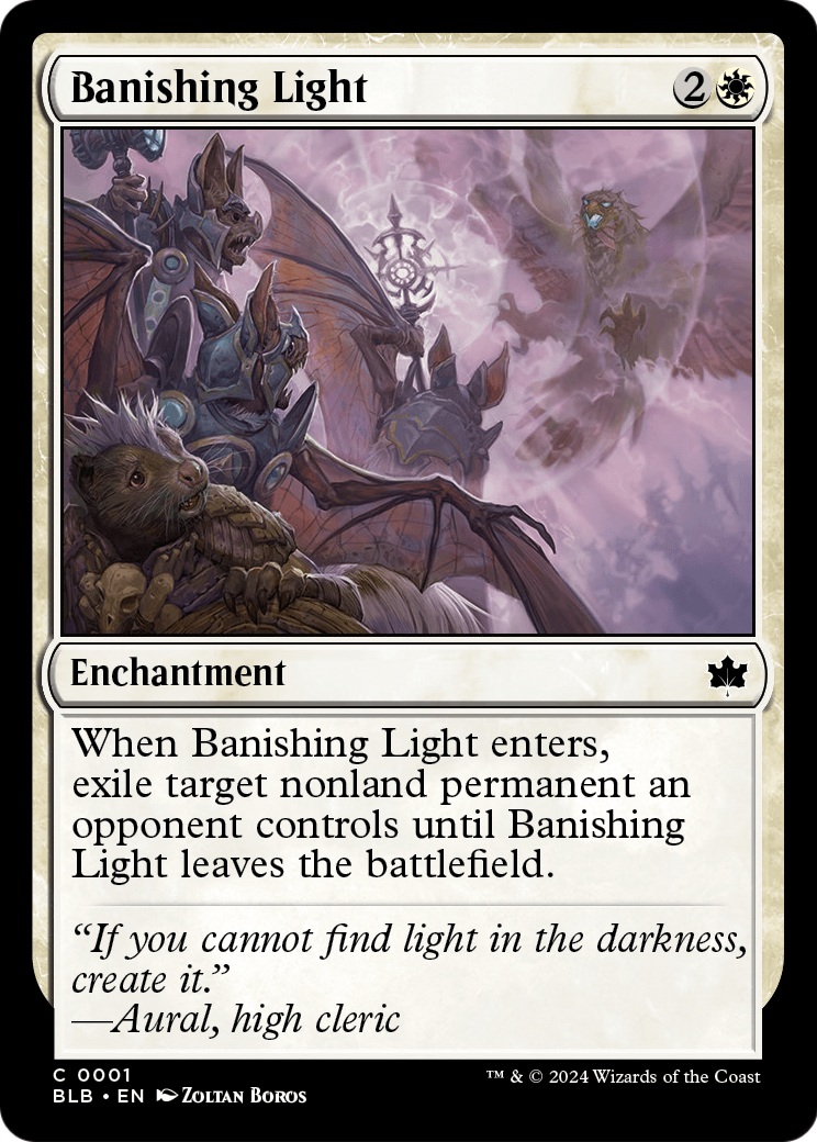 Banishing Light - (BLB) #1 (Foil)