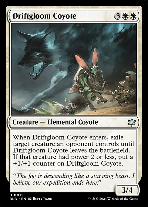 Driftgloom Coyote - (BLB) #11