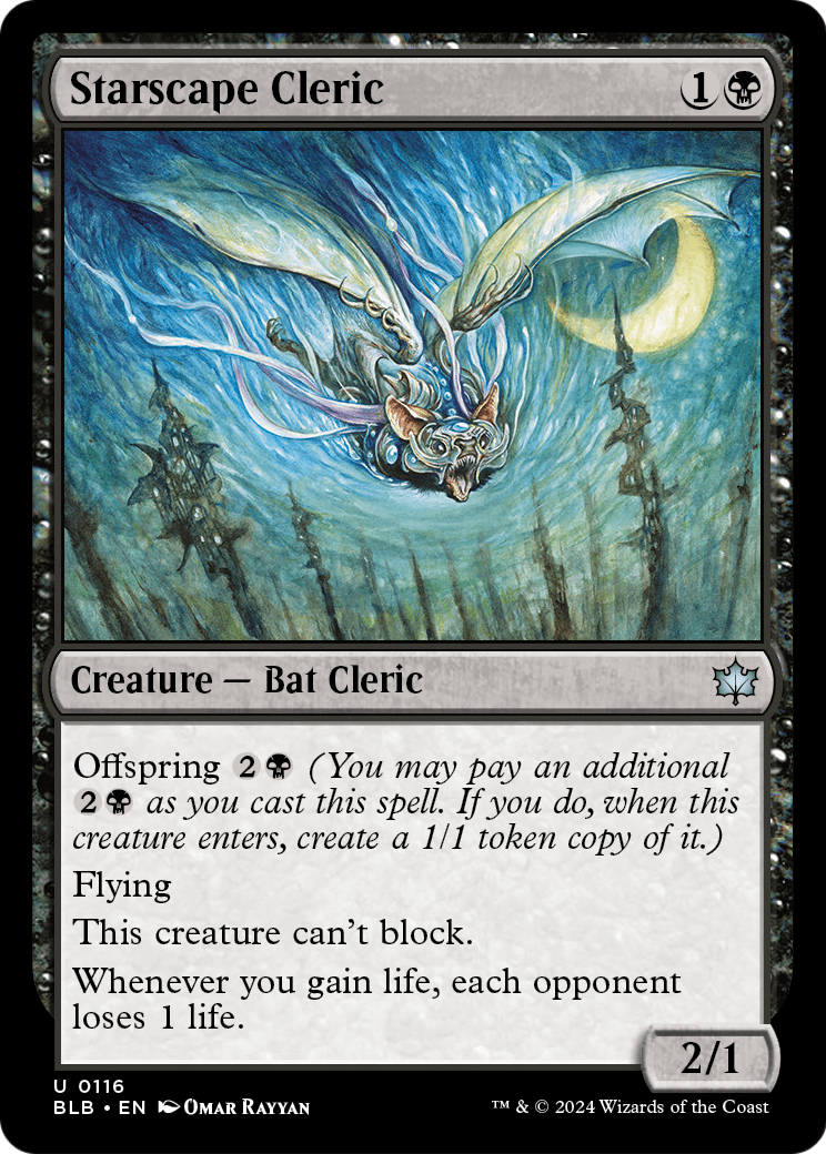 Starscape Cleric - (BLB) #116