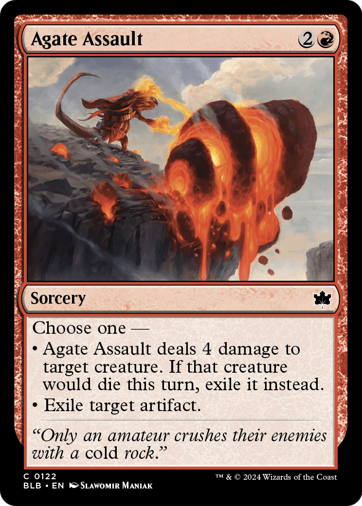 Agate Assault - (BLB) #122