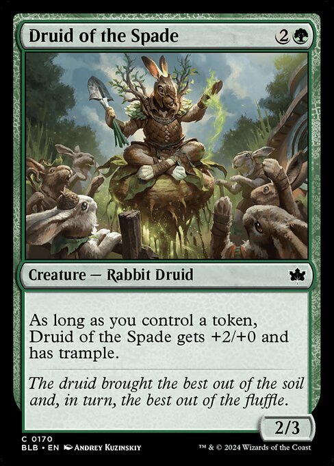 Druid of the Spade - (BLB) #170
