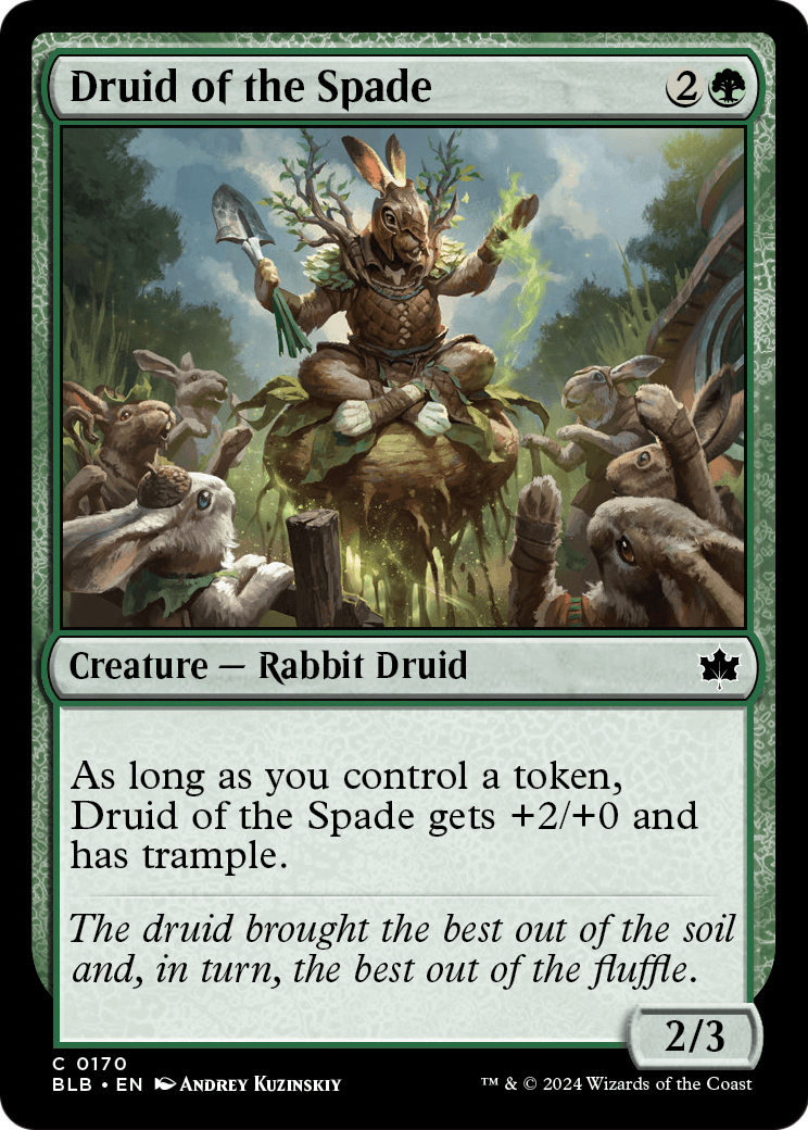 Druid of the Spade - (BLB) #170