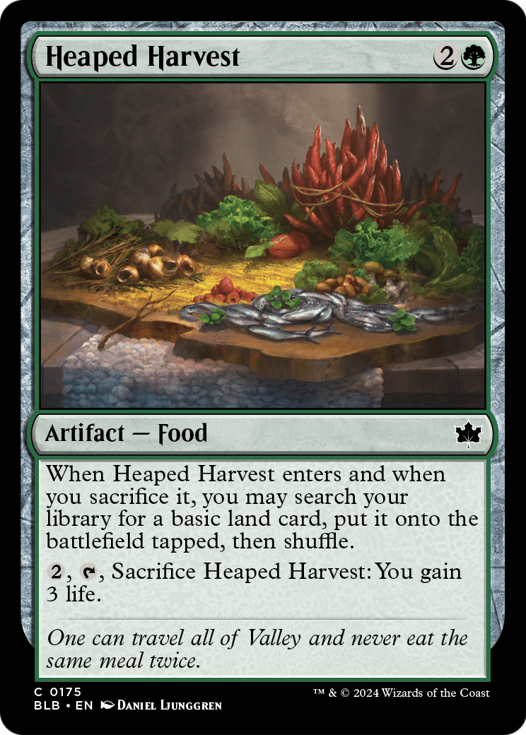 Heaped Harvest - (BLB) #175