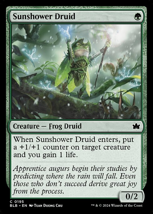 Sunshower Druid - (BLB) #195