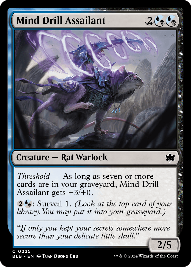 Mind Drill Assailant - (BLB) #225