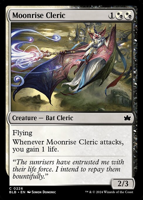 Moonrise Cleric - (BLB) #226