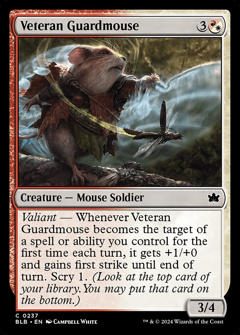 Veteran Guardmouse - (BLB) #237
