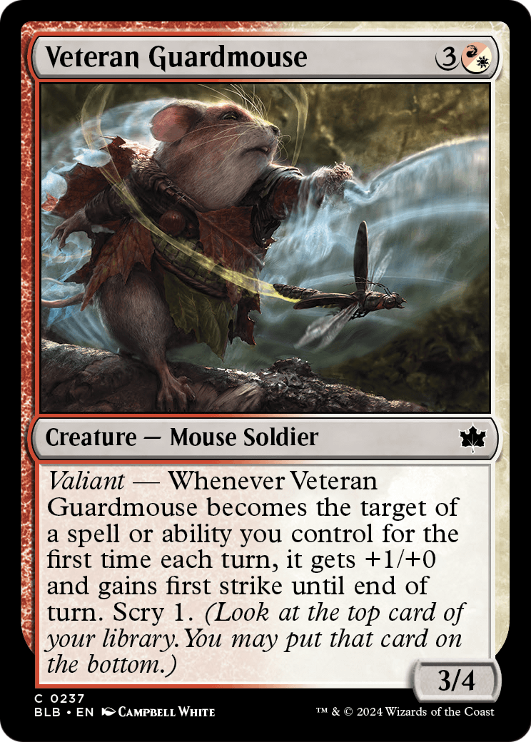 Veteran Guardmouse - (BLB) #237