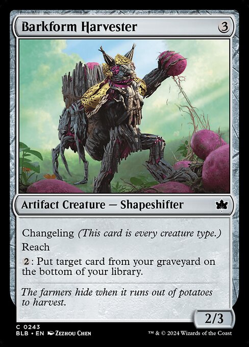 Barkform Harvester - (BLB) #243