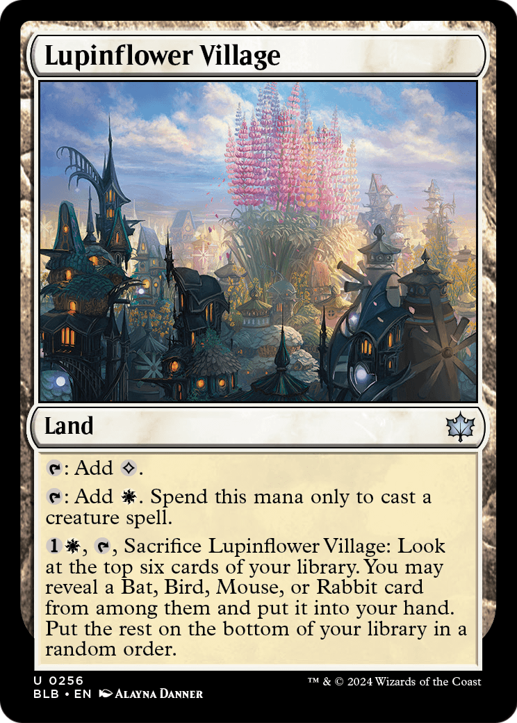 Lupinflower Village - (BLB) #256