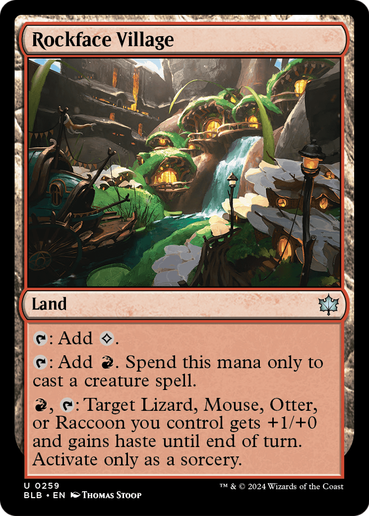 Rockface Village - (BLB) #259