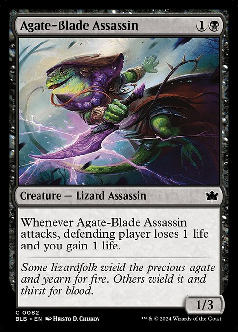 Agate-Blade Assassin - (BLB) #82