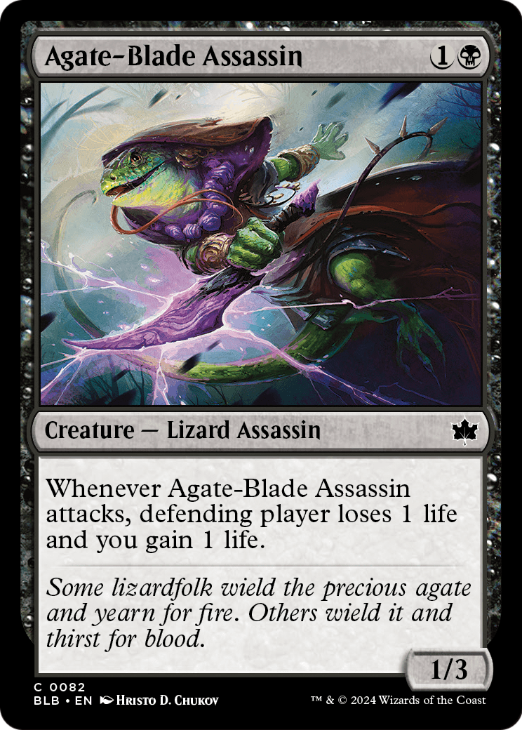 Agate-Blade Assassin - (BLB) #82