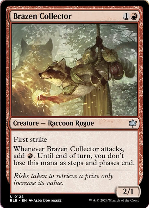Brazen Collector - Bloomburrow (BLB) #128