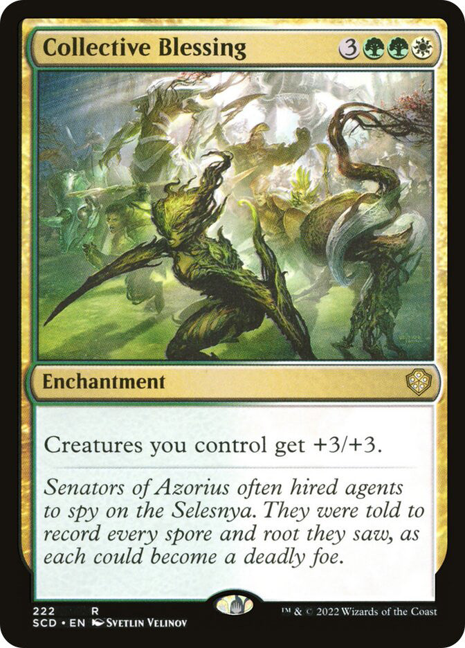 Collective Blessing - Starter Commander Decks (SCD) #222
