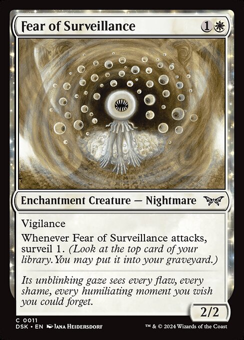 Fear of Surveillance - (DSK) #11